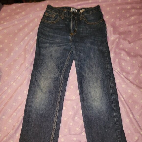 Osh Kosh B' Gosh Denim Jeans Straight Fit Blue 10 Regular Boys Unisex - Picture 1 of 5